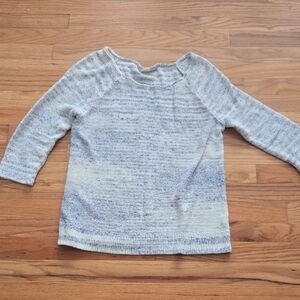Women's Blue And White Sweater